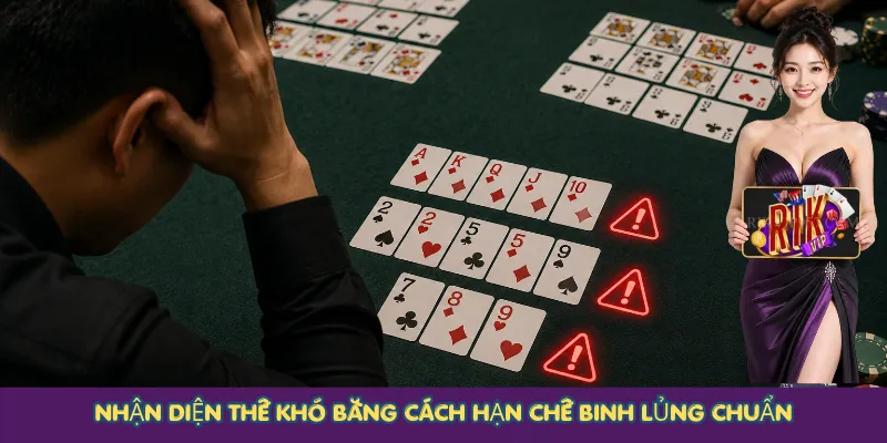 Nhận diện thế khó bằng cách hạn chế binh lủng chuẩn