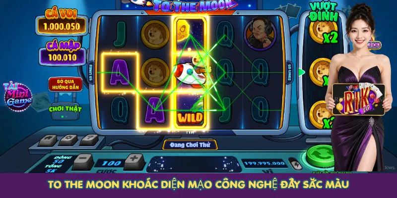 To The Moon khoác diện mạo công nghệ đầy sắc màu
